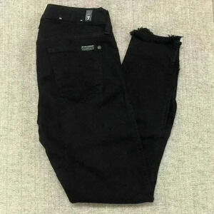 7 For All Mankind Ankle Skinny with Wave Hem